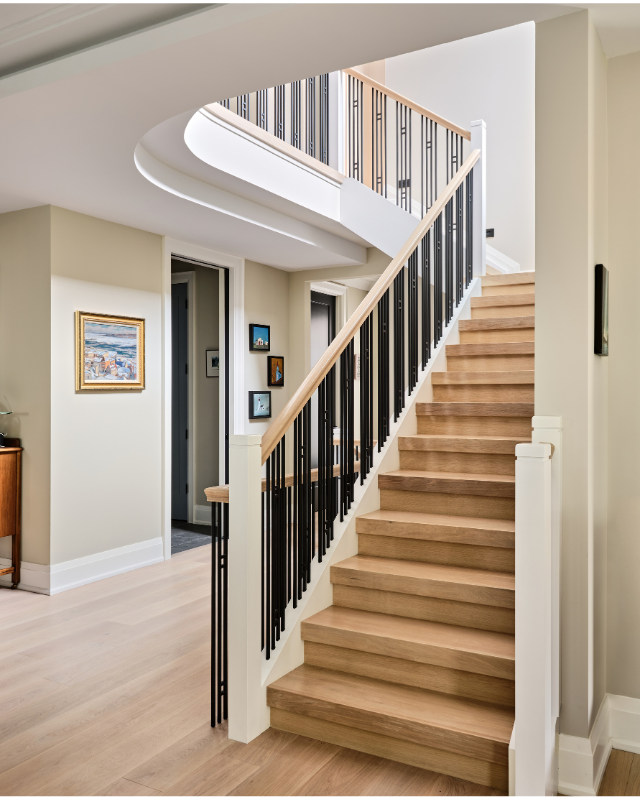 Interior of Amsted's custom home in Westboro